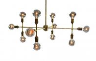 12 Birnen-symmetrischer Entwurfs-hängende Leuchter-Lampe für das Stationieren des Raumes