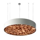 Rundes hölzernes kreatives modernes Suspendierungs-Licht-Nizza hängende Lampe für Haus